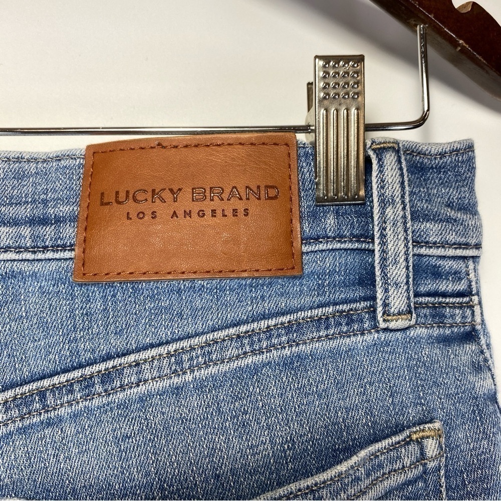 Lucky Brand Ava Mid Rise Skinny Jeans Women's sz 6/28 R Ankle Blue - Picture 11 of 11